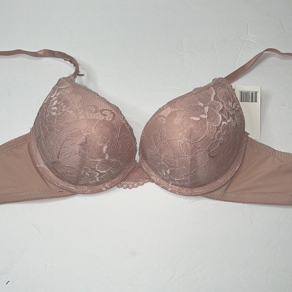 SUPER PUSH UP EXTREME PADDED DOUBLE PADDLE ADD 2 CUP SIZE BOMBSHELL BRA.